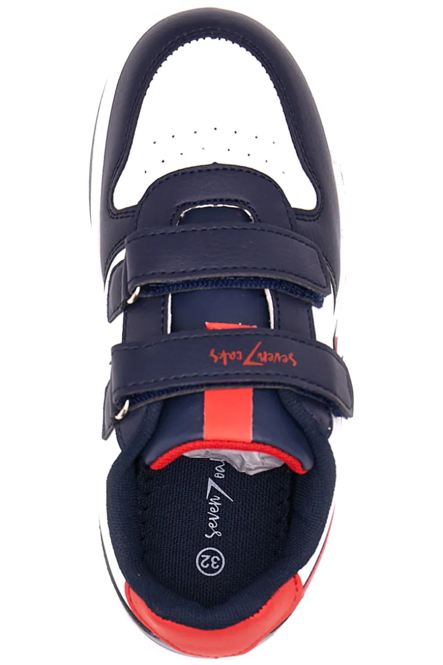 Sneakers con Doppio Strappo Sevenoaks 2232 Blu
