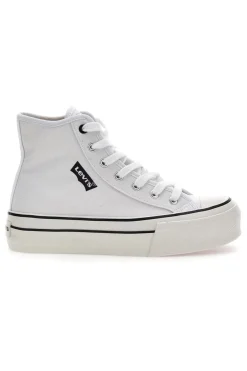 Sneakers con Flatform Bianche Levi's 021