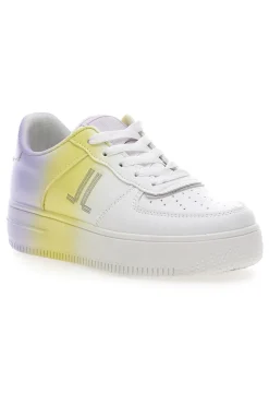 Sneakers con Flatform Lancetti 015 Bianche