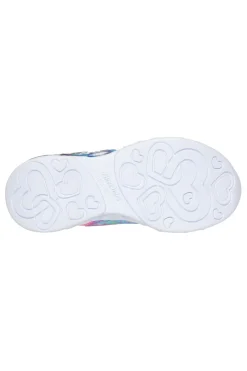 Sneakers con Luci Rosa da Bimbi Skechers Infinite Heart Light-Color Lovin