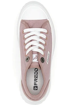 Sneakers con Suola Chunky Rosa Freddy 7601