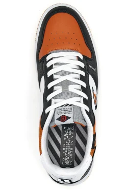 Sneakers Cotton Belt Funky Bicolor Arancio