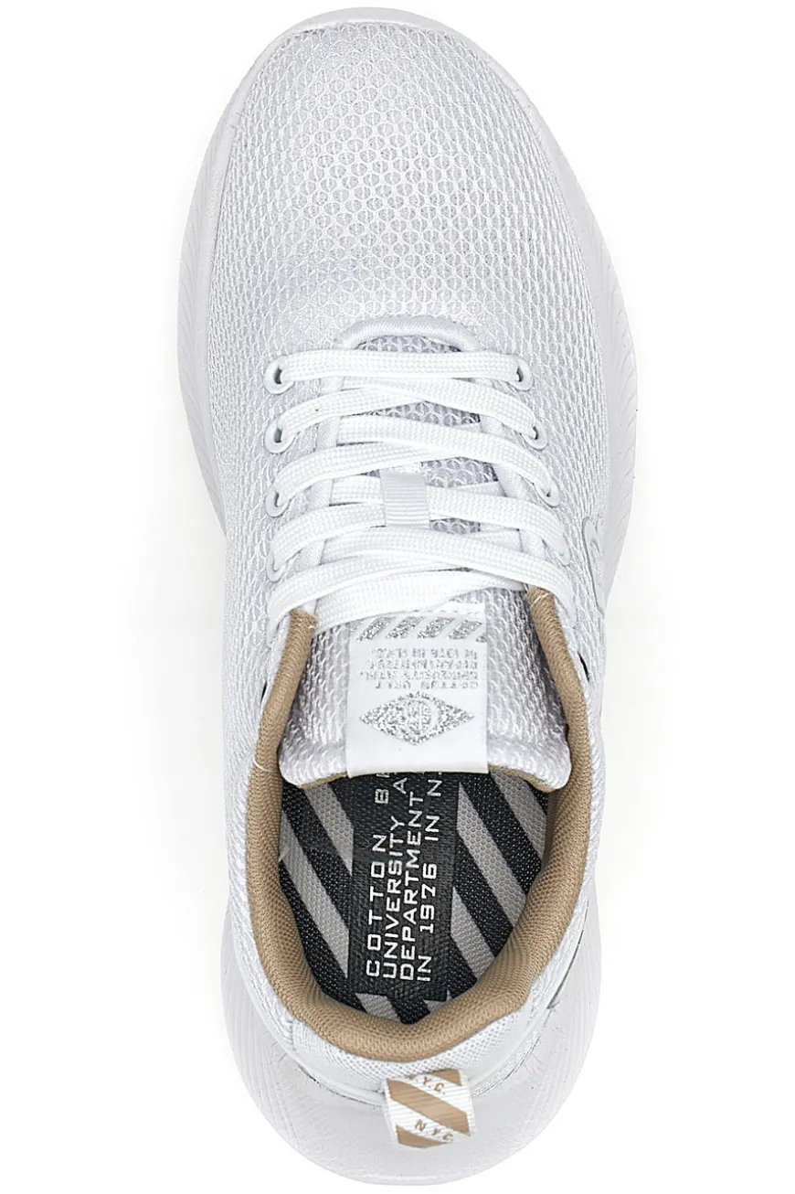 Sneakers Cotton Belt Sally 2.0 Bianche