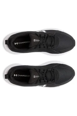 Sneakers da fitness uomo nere in mesh Under Armour Assert 11