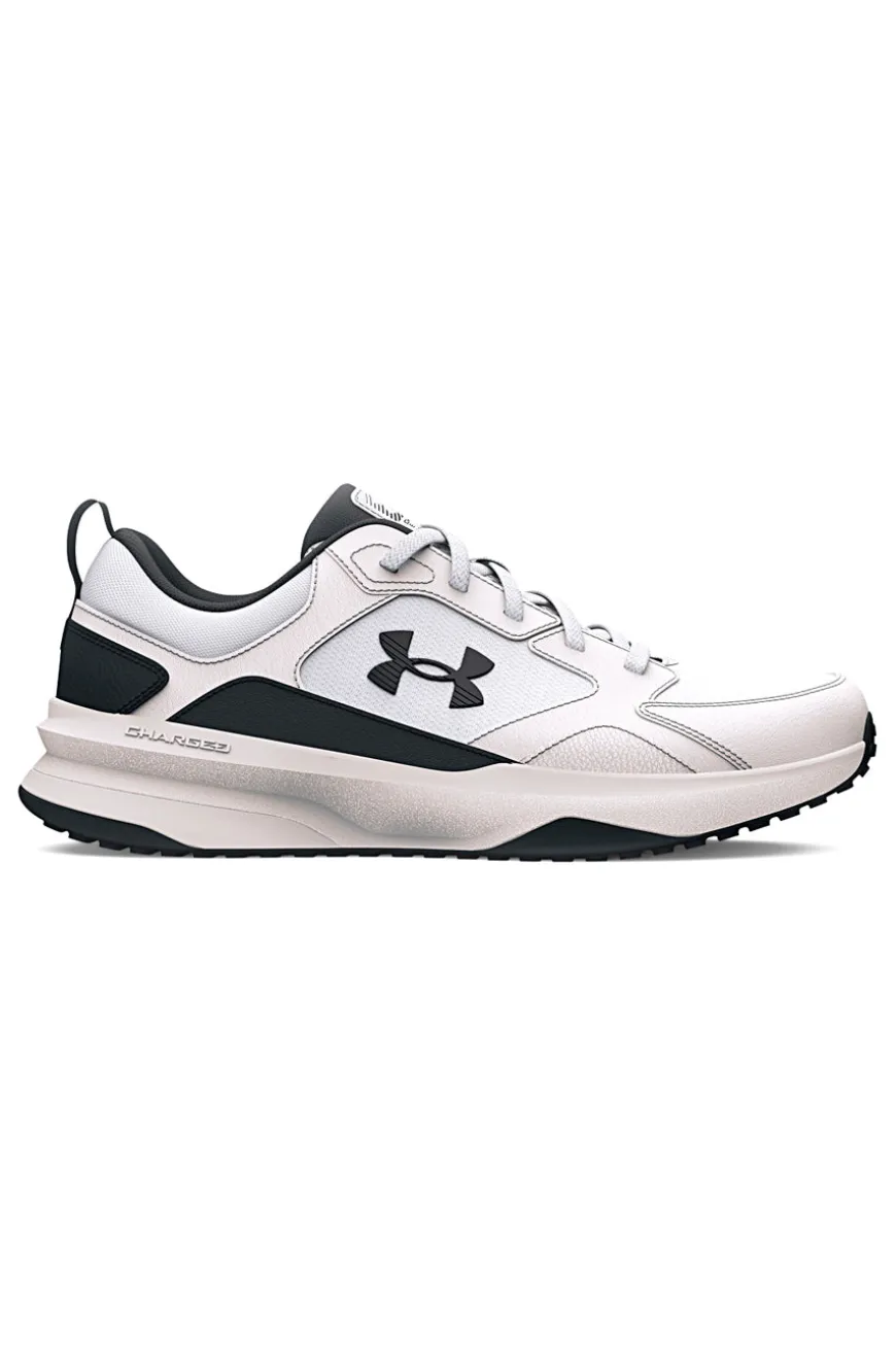 Sneakers da ginnastica uomo bianche in mesh Under Armour Charged Edge