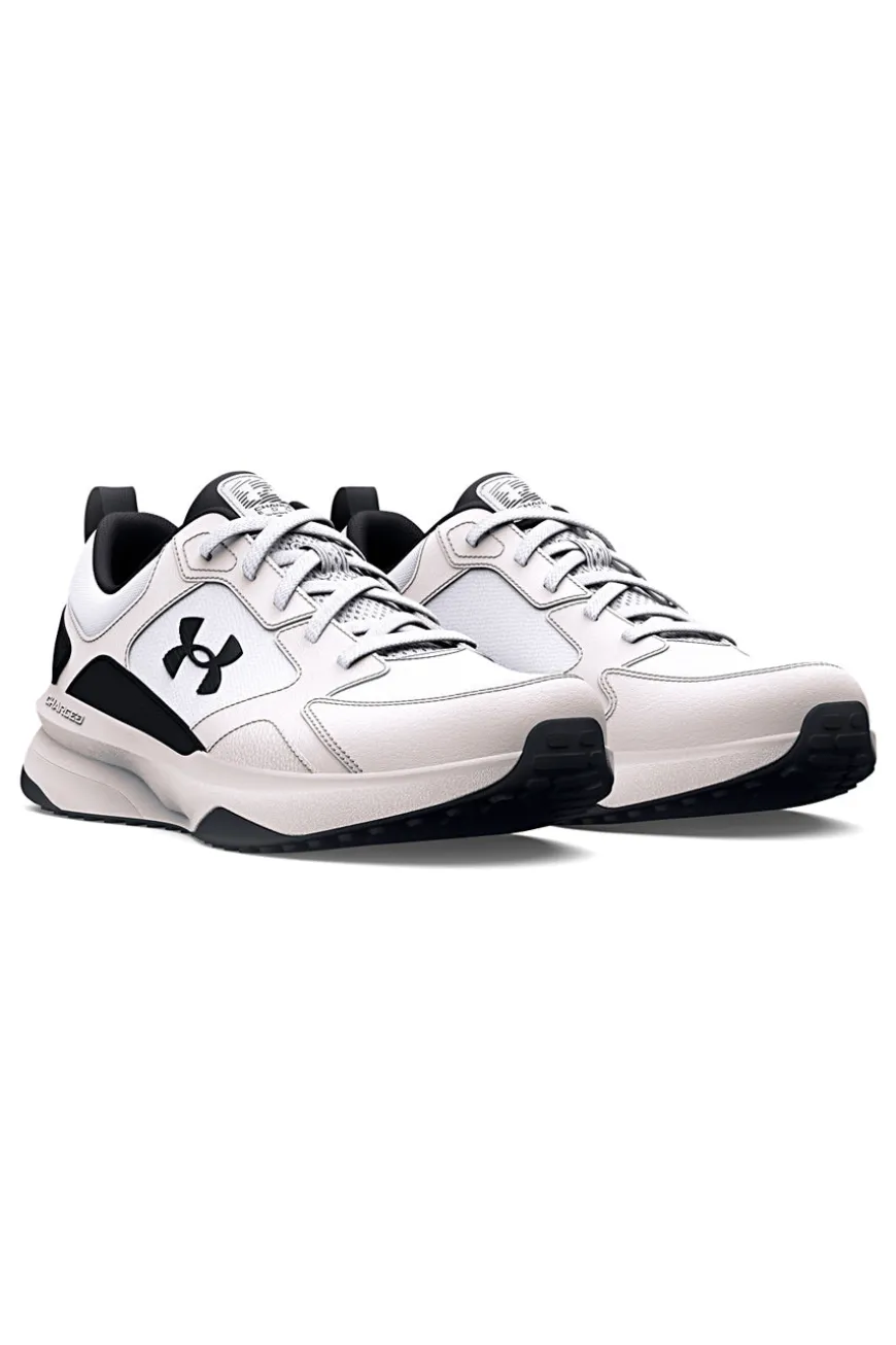 Sneakers da ginnastica uomo bianche in mesh Under Armour Charged Edge