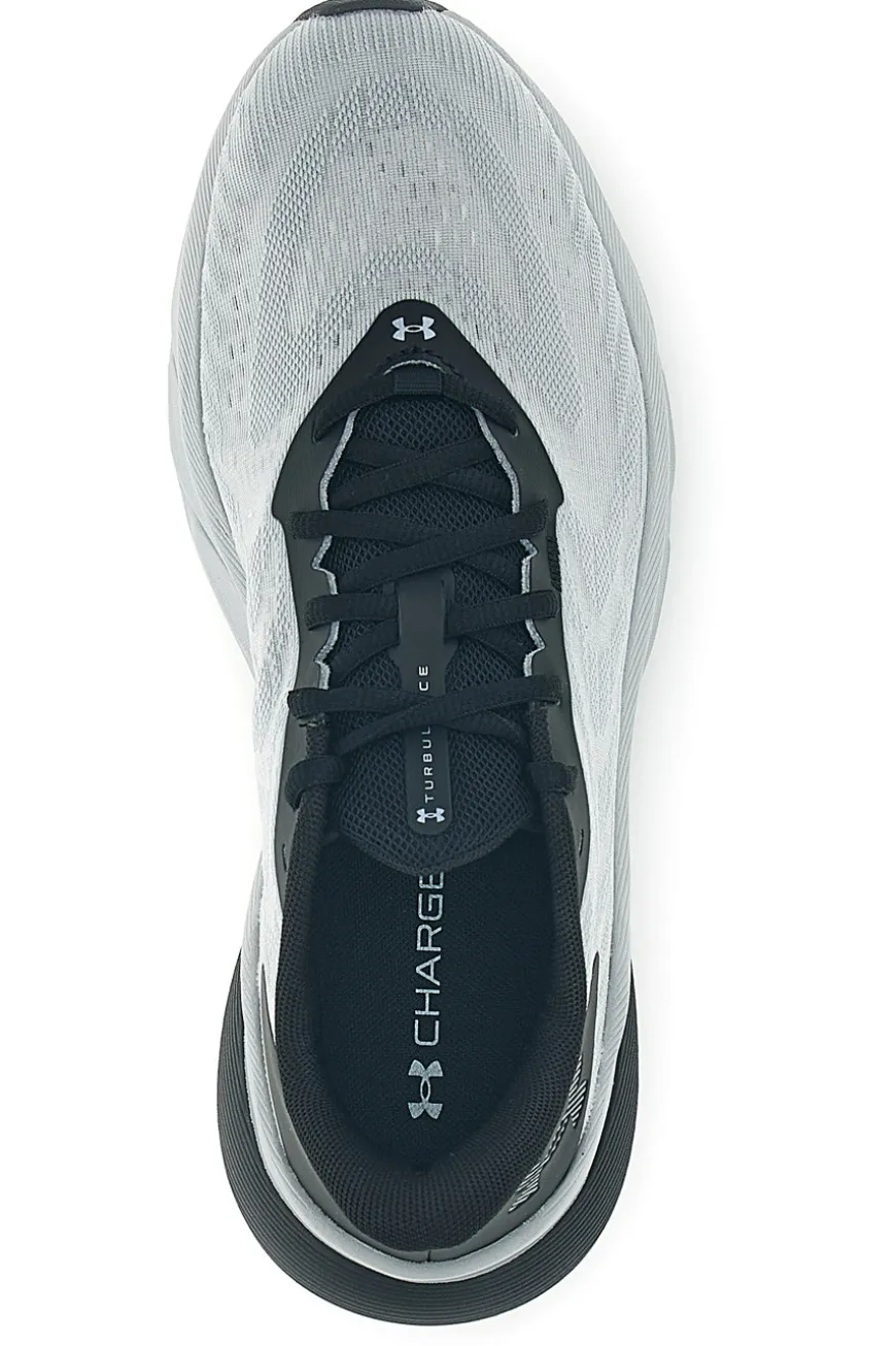 Sneakers da running uomo grigie in mesh Under Armour Turbulence 3