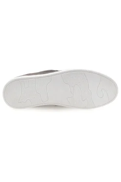 Sneakers da uomo grigio in pelle Ptr 3001