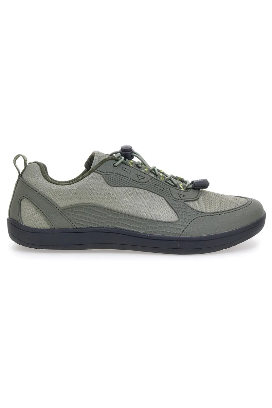 Sneakers da uomo verde stringate Pittarello YH25206