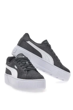 Sneakers Flatform Karmen Glitz Nere Glitter