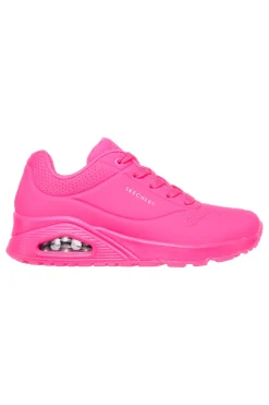 Sneakers Fuxia con Air-Cooled Memory Foam Skech-Air Skechers Uno - Night Shades