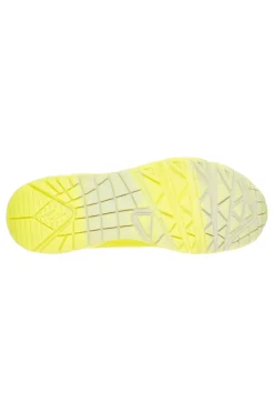 Sneakers Gialle con Air-Cooled Memory Foam Skech-Air Skechers Uno - Night Shades
