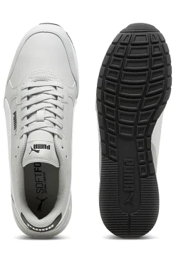 Sneakers grigie con dettagli bianchi e soletta SoftFoam+ Puma ST Runner v4 L