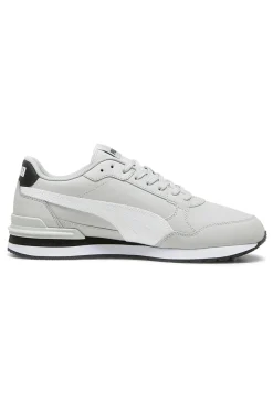 Sneakers grigie con dettagli bianchi e soletta SoftFoam+ Puma ST Runner v4 L