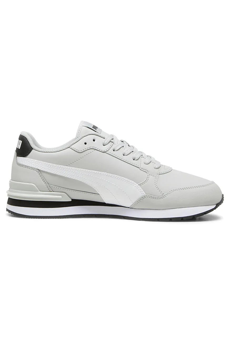 Sneakers grigie con dettagli bianchi e soletta SoftFoam+ Puma ST Runner v4 L
