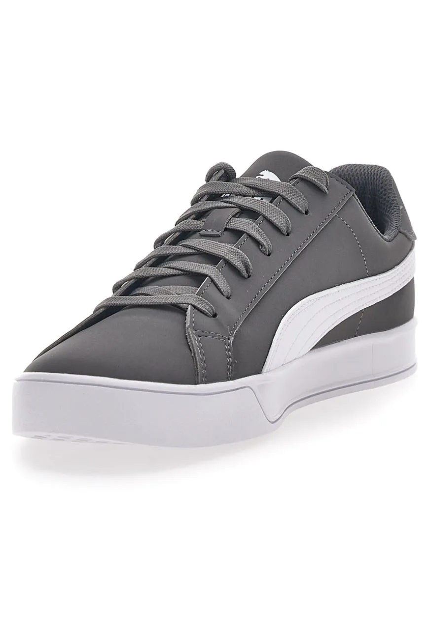 Sneakers Grigie con Lacci Puma Smash Vulc