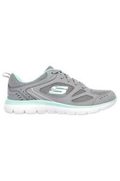 Sneakers Grigie Con Memory Foam SKECHERS Summits - Suited