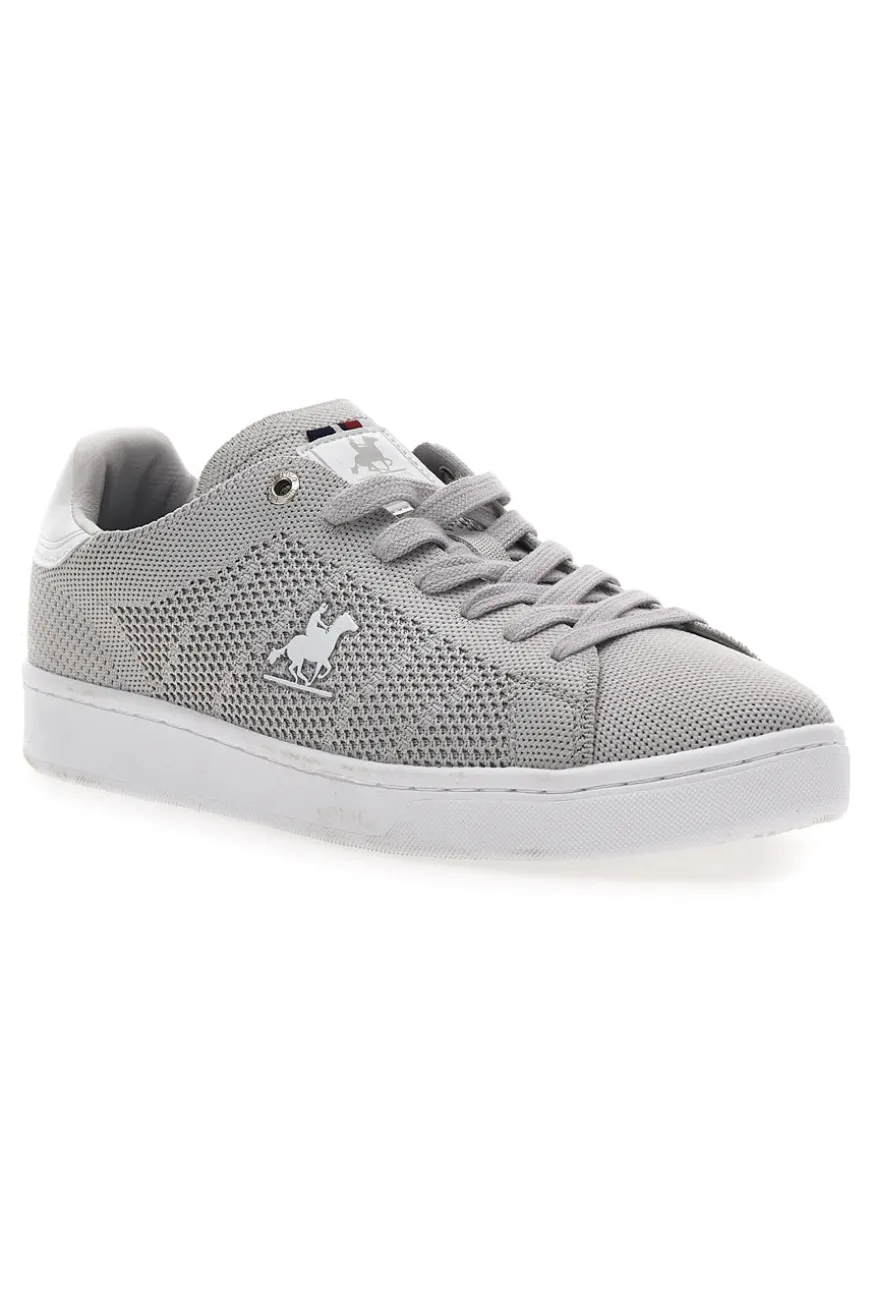 Sneakers Grigie con Tomaia Traforata U.S. POLO CLUB EMPIRE KNIT