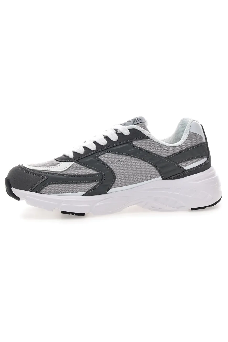 Sneakers grigie e nere Everlast Ev1202