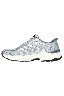 Sneakers grigie in mesh con Memory Foam Skechers Stamina Sport