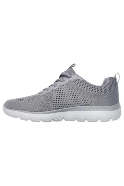 Sneakers grigie in mesh con Memory Foam Skechers Summits Eckler