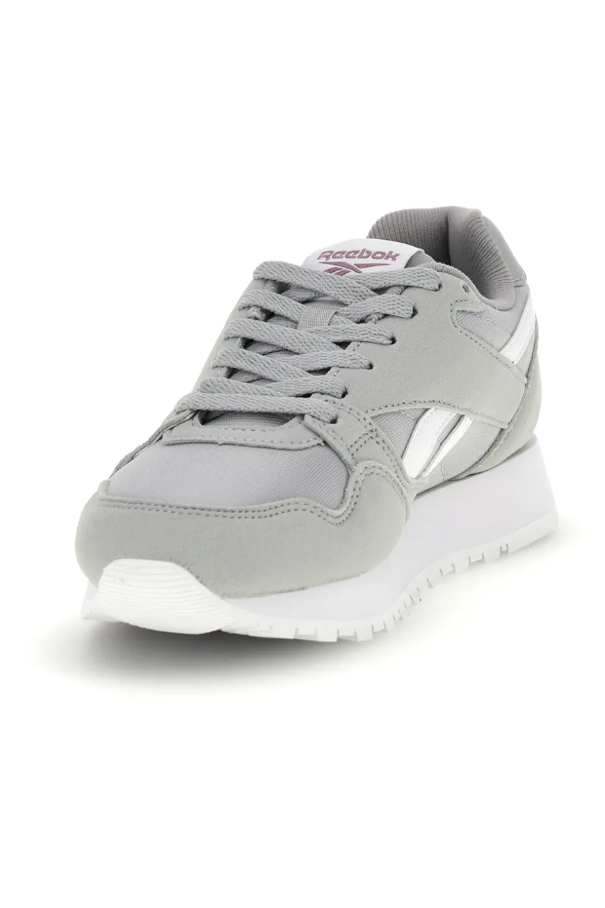 Sneakers grigio in tessuto con inserti sintetici Reebok Prime Event