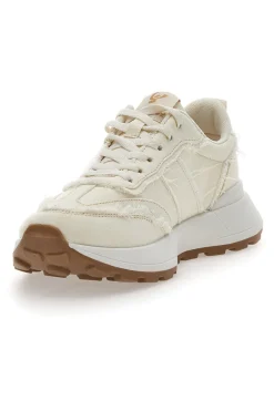 Sneakers in Denim Panna Freddy 7604