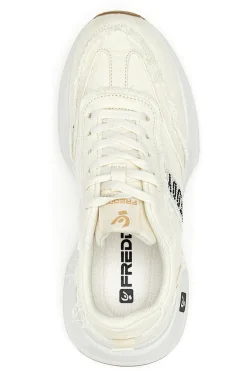 Sneakers in Denim Panna Freddy 7604