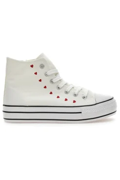 Sneakers In Tela Energy 102 Bianche