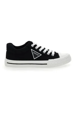 Sneakers in tela traforata Grazie 3581 Nera