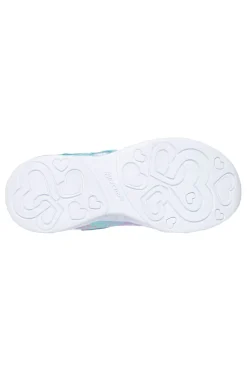 Sneakers lavanda con luci e charms Skechers Infinite Heart Lights Heart Jewels