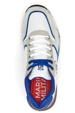 Sneakers Marina Militare 2249 Bianche e Grigie