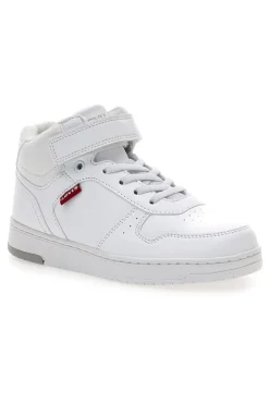 Sneakers mid bianche con strappo Levi's Kick Mid Se