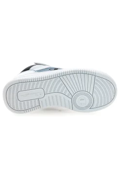 Sneakers mid bianche e blu con strappo Champion RD18 2 MID B PS