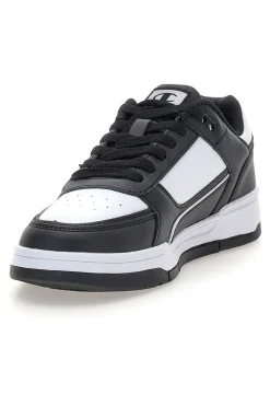 Sneakers mid bianche e nero con strappo Champion RD18 2 MID B PS