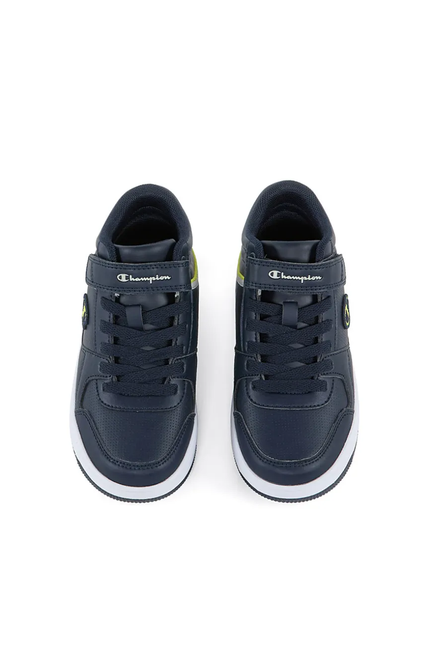 Sneakers Mid-Cut Bianche e Blu Champion RD18 MID B PS