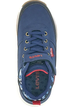 Sneakers mid-cut blu con velcro LEVI'S ASCOT REFRESH