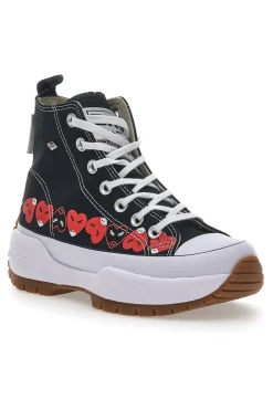 Sneakers Mid-Cut British Knights Kaya Mid Fly Nere