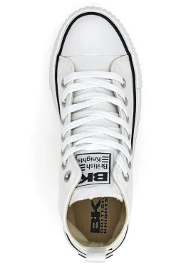 Sneakers Mid-Cut British Knights Kaya Platform Bianche