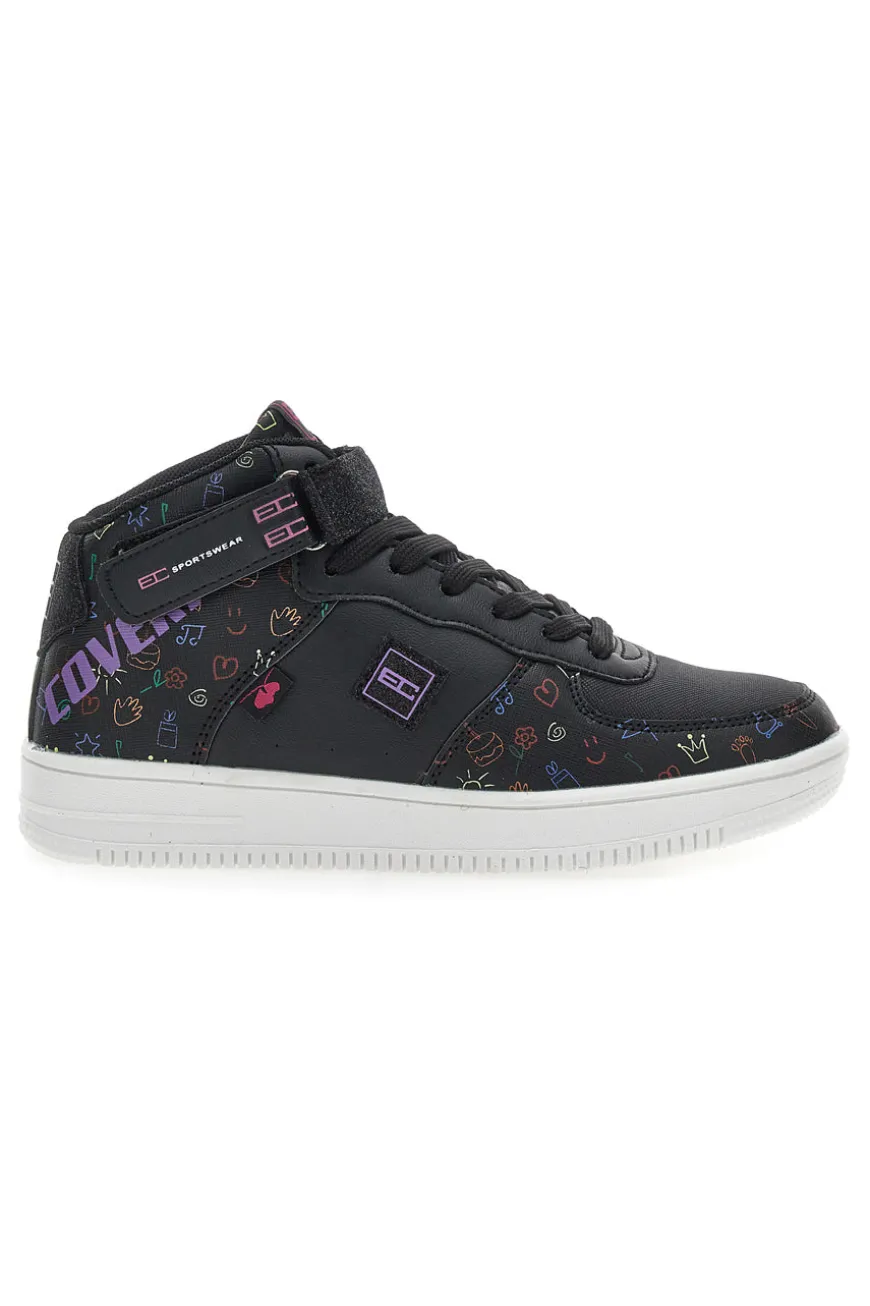 Sneakers Mid Cut Coveri Force Nere