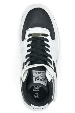 Sneakers Mid Cut Everlast 231714 Bianche-Nere