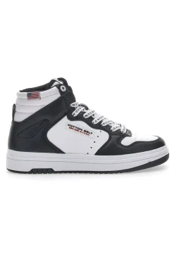 Sneakers Mid Cut Nere-Bianche Cotton Belt Scottie
