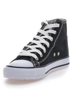 Sneakers Mid Cut Nere con Lacci W Max 5014