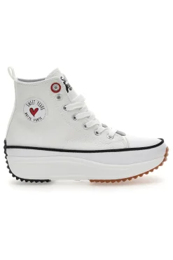 Sneakers Mid Cut Sweet Years 8291 Bianche