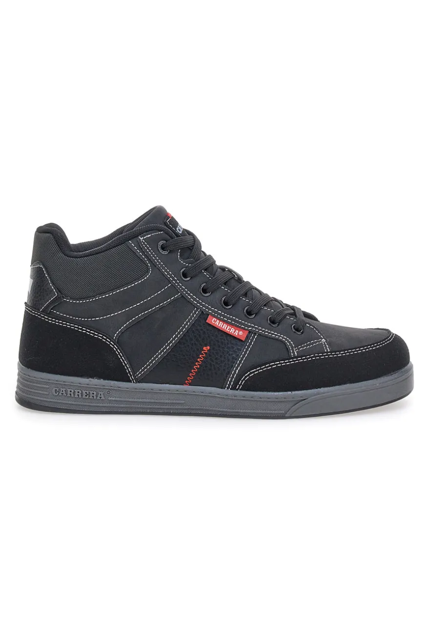 Sneakers mid nere con dettagli a contrasto Carrera CAM233032020