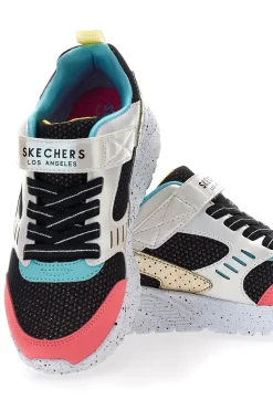 Sneakers multicolor con Memory Foam e strap Skechers Uno Lite - Gen Chill