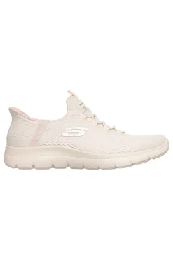 Sneakers natural slip-ins con lacci elastici Skechers Summits dream chaser