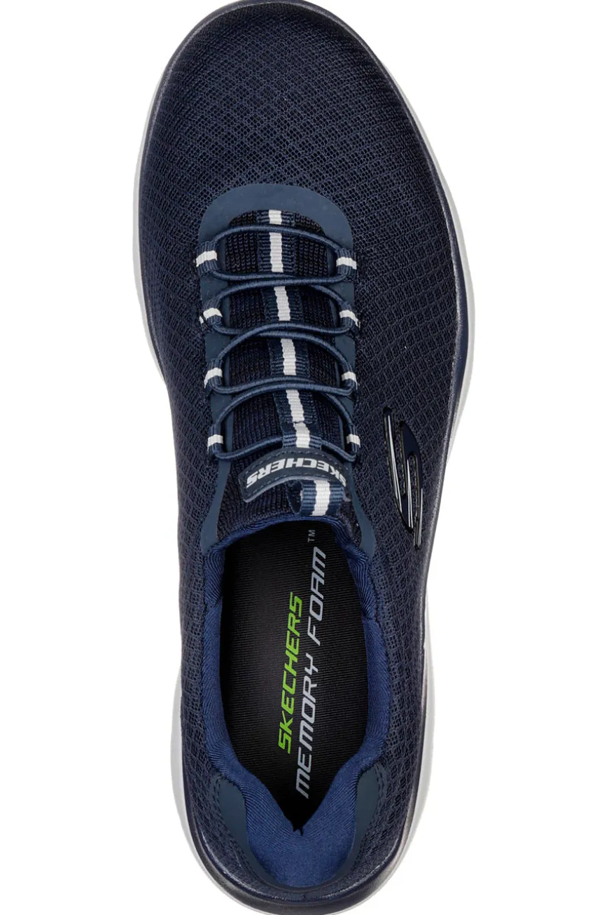 Sneakers Navy Vegan Con Tomaia in Mesh SKECHERS SUMMITS