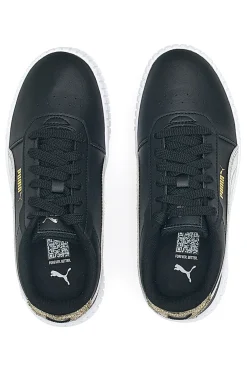Sneakers Nere Casula con Lacci Puma Carina 2.0 Mettalic Shine