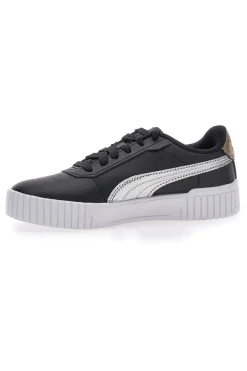 Sneakers Nere Casula con Lacci Puma Carina 2.0 Mettalic Shine